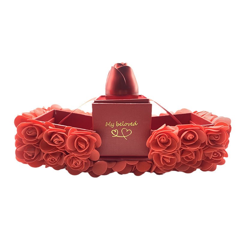 Surprise Rose Jewelry Box