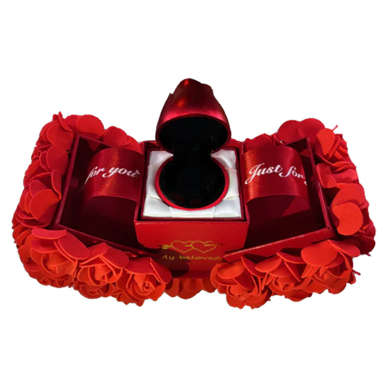 Surprise Rose Jewelry Box